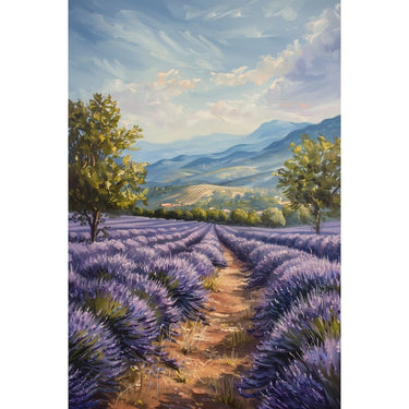 Lavender Oil canvas